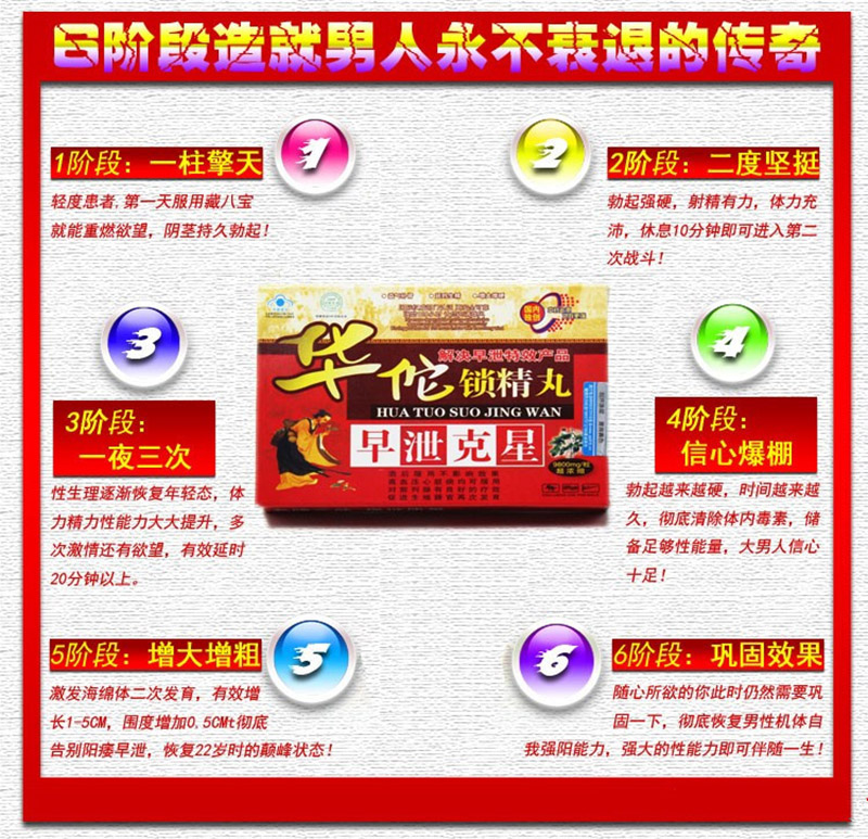 华佗锁精丸功效